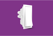 10 Amp 1 Way Switch 1 M (Mirchi) (V1001) – VIZA Series