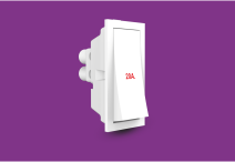 20 Amp 1 Way Switch 1 M (Mirchi) (V1011) – VIZA Series