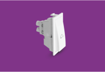 10 Amp Bell Push 1 M (Cherry) (V1017) – VIZA Series