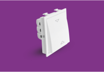 10 Amp 2 Way Switch 2 M (Cherry) (V1042) – VIZA Series