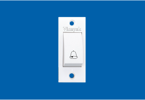 Bell Push Switch (Nano) (107) – Viyona Series | Vinayak Electricals