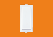 10 Amp 1 Way Switch (V101) – VIZA Series | Vinayak Electricals