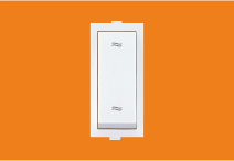 10 Amp 2 Way Switch (V102) – VIZA Series | Vinayak Electricals