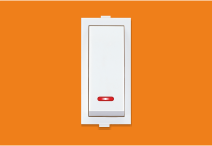 10 Amp 1 Way Switch Indicator (V111) – VIZA Series | Vinayak Electricals