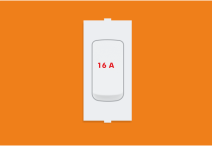 16 Amp 1 Way Switch (V114) – VIZA Series | Vinayak Electricals