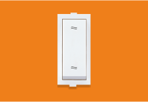 6 Amp 2 Way Switch (V127) – VIZA Series | Vinayak Electricals