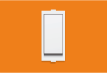 6 Amp 1 Way Switch (V141) – VIZA Series | Vinayak Electricals