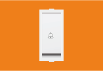 10 Amp Bell Push Switch (V143) – VIZA Series | Vinayak Electricals
