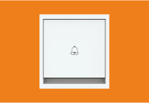 10 Amp Bell Pushflat Switch (V153) – VIZA Series | Vinayak Electricals