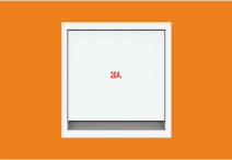 0 Amp 1 Way Flat Switch (V155) – VIZA Series | Vinayak Electricals