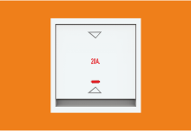20 Amp 1 Way Flat Switch Indicator (V157) – VIZA Series | Vinayak Electricals