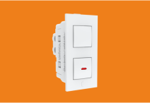 10 Amp 1 Way SMMART Switch Indicator (V164) – VIZA Series | Vinayak Electricals
