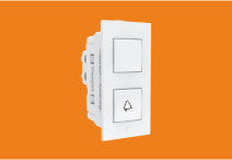 10 Amp Bell Push SMMART Switch Indicator (V165) – VIZA Series | Vinayak Electricals