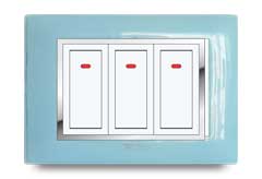 Cherry Front Frames Clipped With Base Plate 4 – V-Five Series | Vinayak Electricals