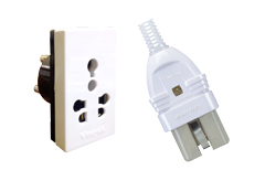 6 16A3 In 14 In1 Multi Plug 2 Pin Topmale Femaleiron Connector – Viyona Series | Vinayak Electricals