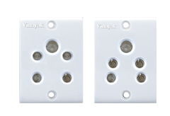 6 Amp Sockets – Viyona Series | Vinayak Electricals