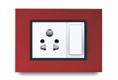 Teyoma Front Frames Clipped With Base Plate New 10 – VIZA Series | Vinayak Electricals