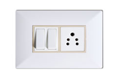 Teyoma Front Frames Clipped With Base Plate New 13 – VIZA Series | Vinayak Electricals