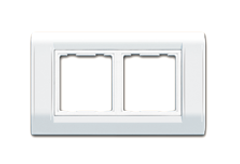 Teyoma Front Frames Clipped With Base Plate – VIZA Series | Vinayak Electricals