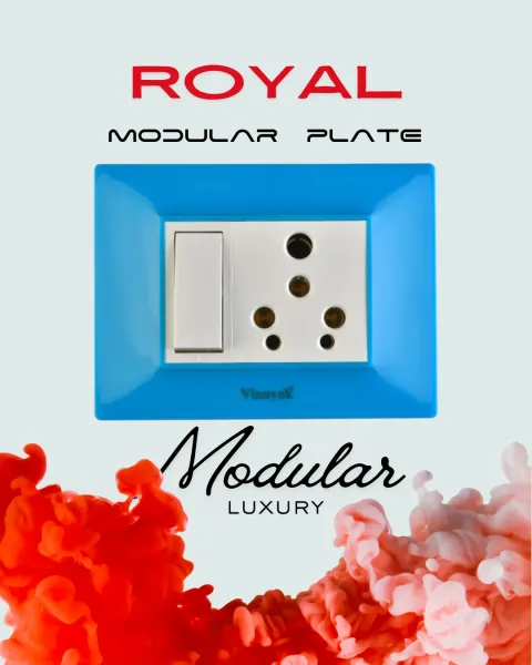 Royal Modular Plates — modular plate range by Vinayak Electricals