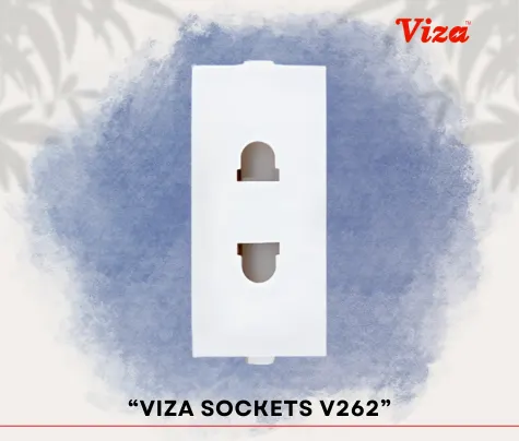 VIZA Series Sockets V262 - Vinayak Electricals